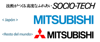 Logotipo de Mitsubishi 1985-2000