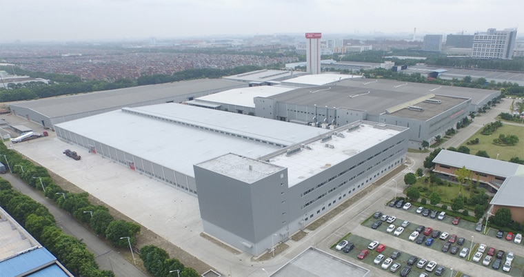 Mitsubishi Electric plant Eröffnung eines neuen Aufzugswerks in China